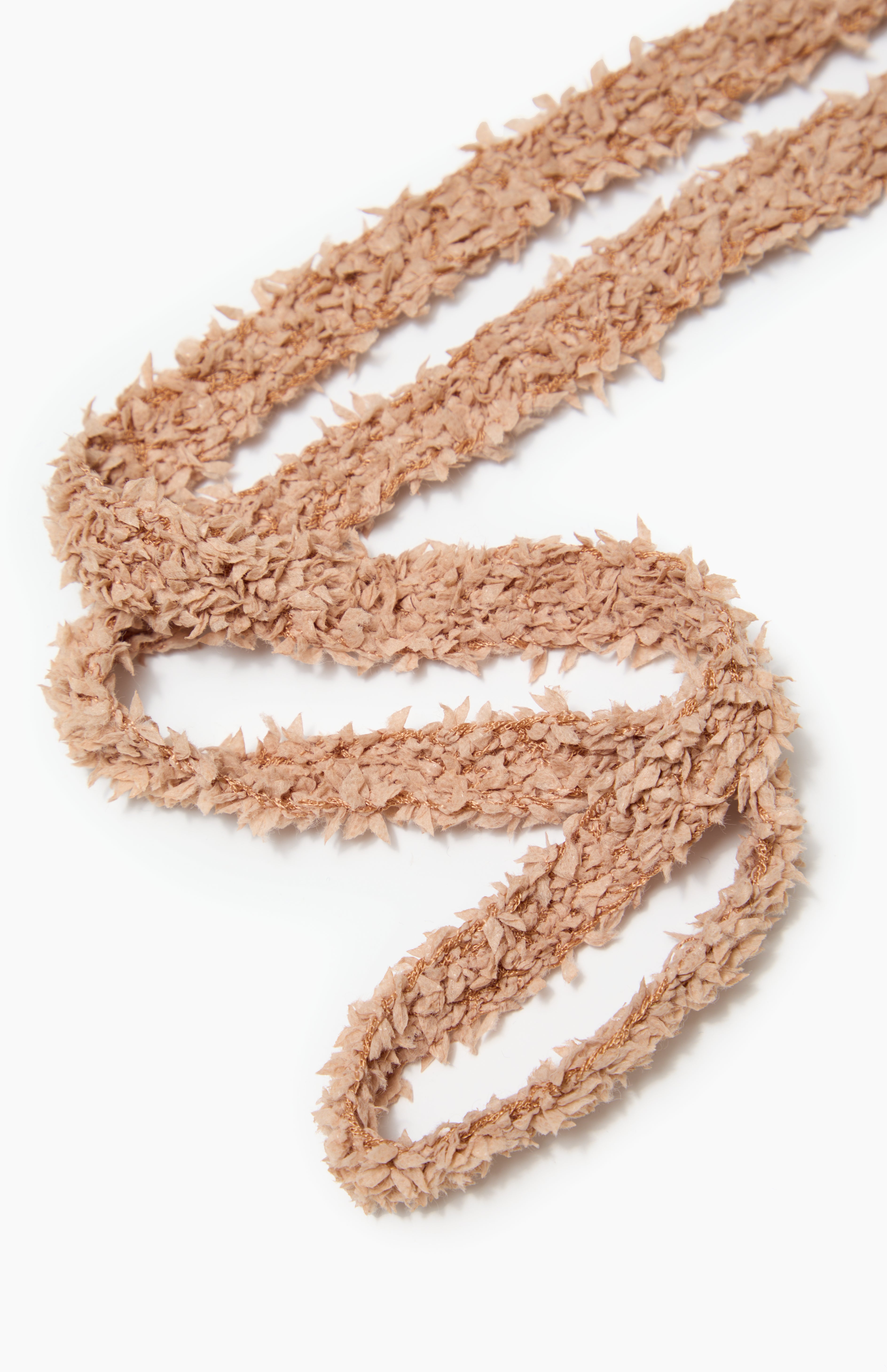 KOMPLET SZNURÓWEK GRACE POWDER NUDE