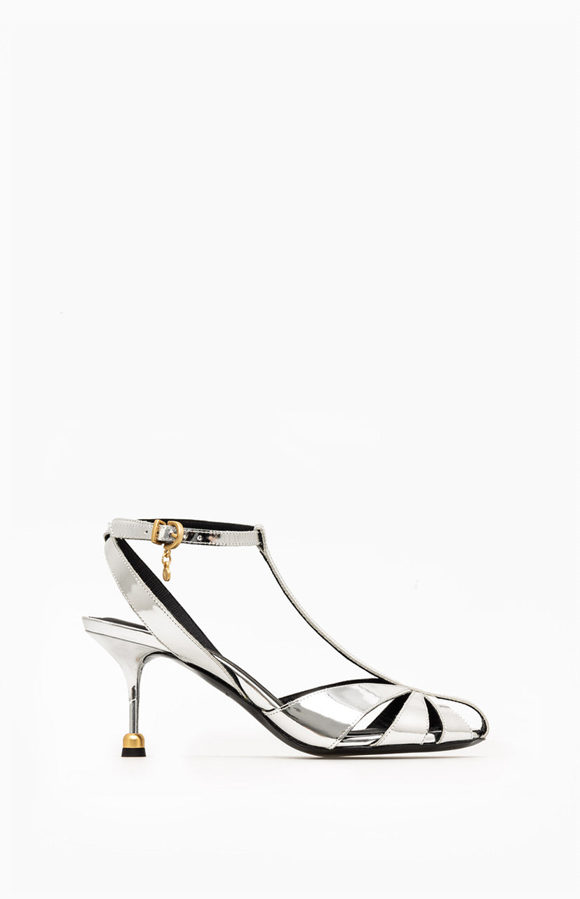 CHARLIE METALLIC SILVER