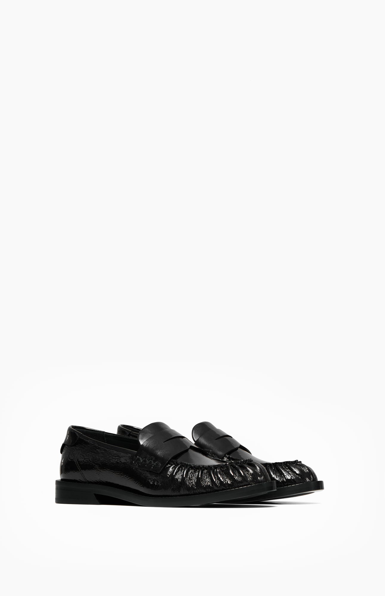 GRETA GLOSSY BLACK