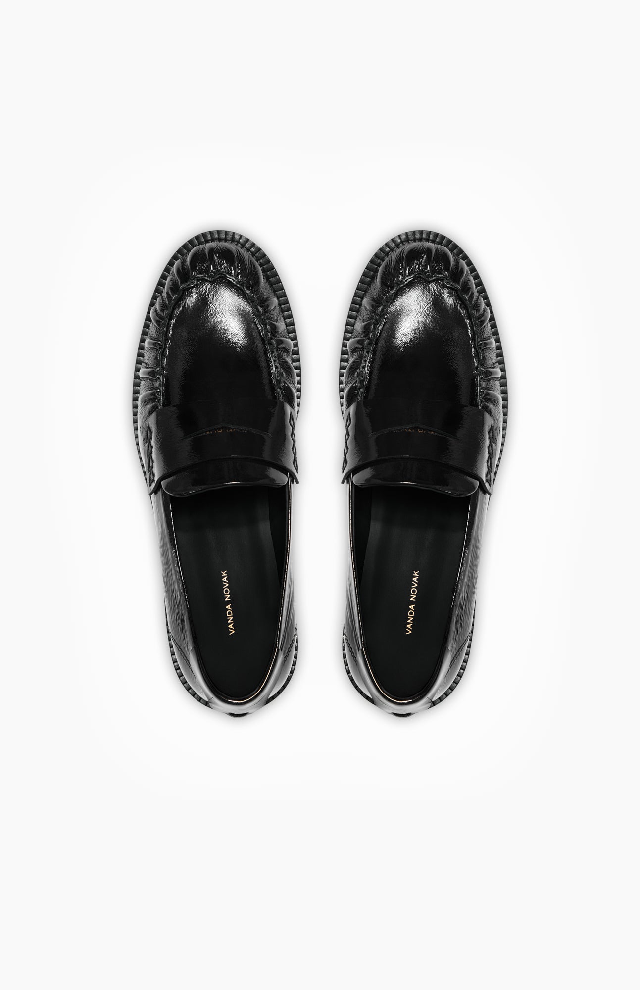 GRETA GLOSSY BLACK
