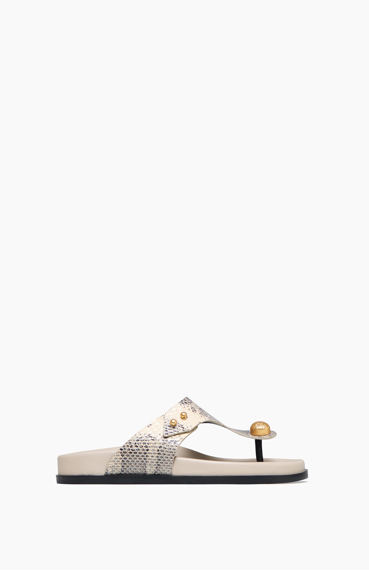 DIUNA VIPERINA snake-skin flip-flops